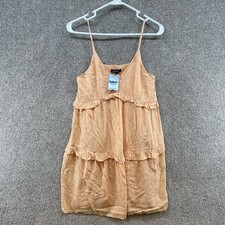 Express Women's Dress Size Small Pink Spaghetti Strap Layered