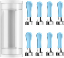 Replacement Tips Ear 8 Pieces Waterproof Silicone Ear Spoon for Ear Wax Removal