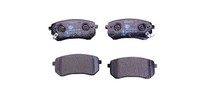 Hinterachse Hella 8DB 355 006-581 Bremsbelagsatz, Scheibenbremse FüR Dodge,Hyund