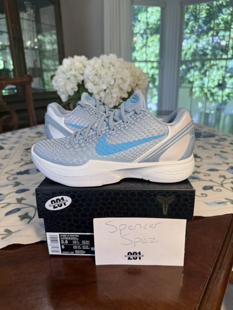 Caitlin Clark x Nike Zoom Kobe 6 Protro Light Armory Blue for Sale