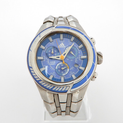 ADIDAS Adi-Star-Pro Chronograph Date Men s Watch Stainless Band 42mm Quartz 200M
