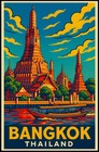 Bangkok Travel Poster
