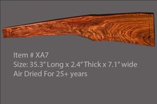 TURKISH WALNUT RIFLE GUN STOCK BLANK ITEM XA7 CHIRON WALNUT