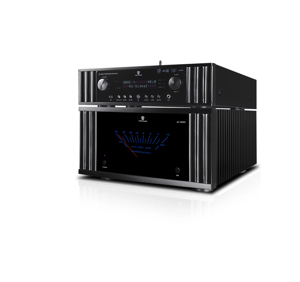 ToneWinner  AD-7300HD - Dolby Atmos Processor - 7.2.4 channels  - XLR outputs - Image 4 of 4