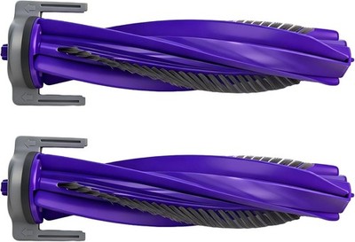 2 Pack Replacement Brush Rollers Mop Zero tangling Floating Brush Replacement