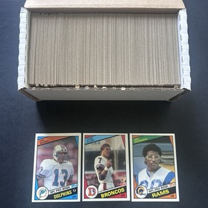 1984 Topps Football Complete Set 1-396 Marino Elway Dickerson RC Rookie Cards