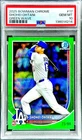 Shohei Ohtani RARE GREEN REFRACTOR /99 BOWMAN CHROME INVESTMENT CARD ROY PSA 10