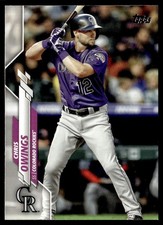 2020 Topps Update Chris Owings Colorado Rockies #U-11