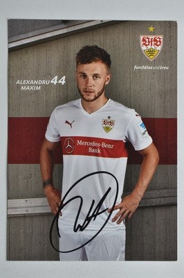 Alexandru Maxim - VfB Stuttgart - original Autogramm -  - ca. 15x10cm - Autogram