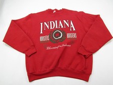 VTG Indiana Hoosiers Sweatshirt Mens XL University Collegiate CVrewneck Pullover