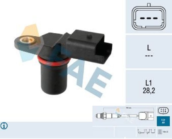 FAE 79298 Sensor FüR Nockenwellenposition Nockenwellensensor Sensor-image