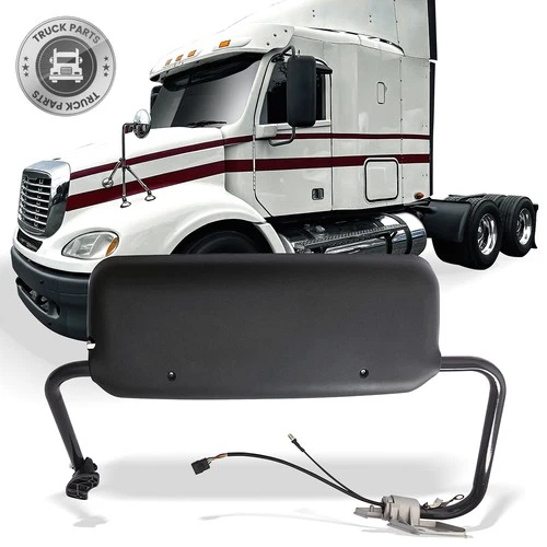 Grey Heated Door Mirror Complete For Freightliner Century Columbia Driver Side