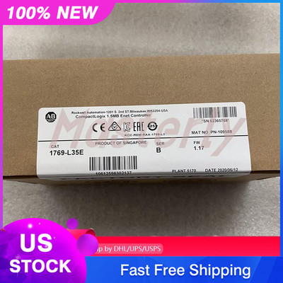 1769-L35E SER B CompactLogix 1.5 MB ENet Controller 1769L35E Factory US Free Tax