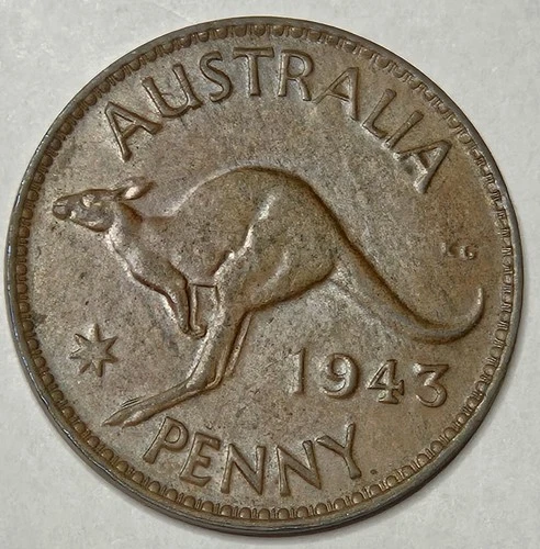 1943 George VI Penny — photo from the most recent tracked eBay sale