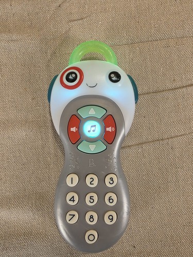B Toys Grab and Zap Musical Toy TV Remote Used