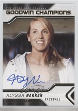 2023 Upper Deck Goodwin Champions Auto Alyssa Nakken #A-AN Auto qf8