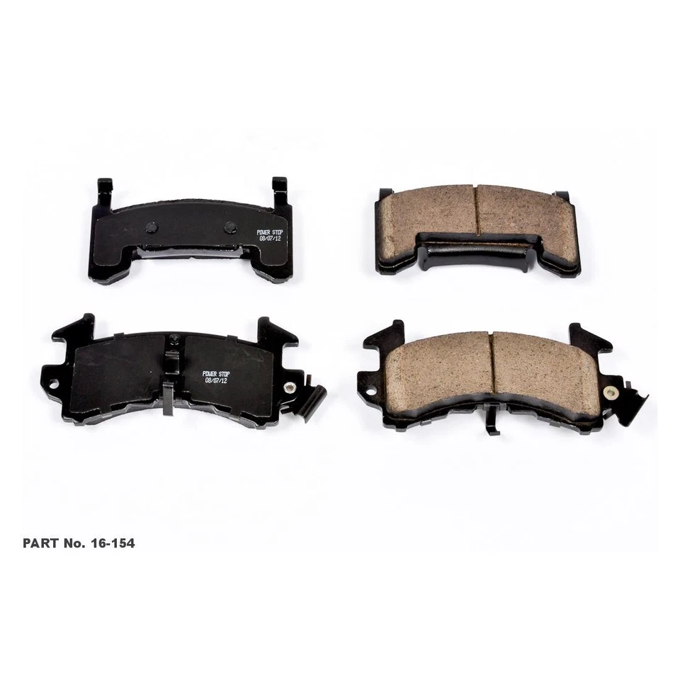 Juego de pastillas de freno de disco delanteras traseras para Chevrolet S10 1998-2003 Foto 3 de 3