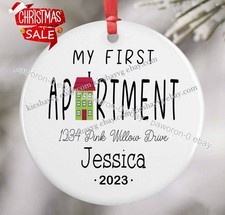 My First Apartment Ceramic Ornament Christmas Gift Decoration Best Price