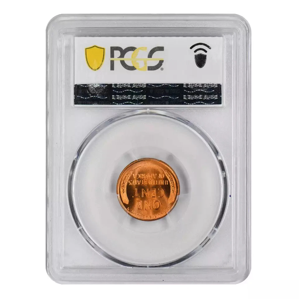 1952-D Lincoln Wheat Cent PCGS MS-67 RD CAC Bender Collection - Image 4 of 4