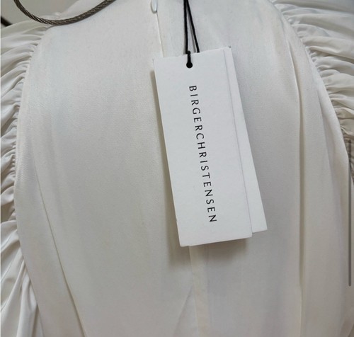 ROTATE by Birger Christensen numero 45 White Nap taglia 38/M $535 nuovo con etichette leggi - Foto 4 di 16