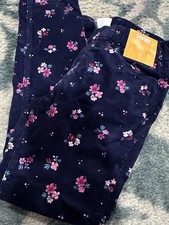 NWT Gymboree Girls Corduroy Pants Flowers 2017 Size 6