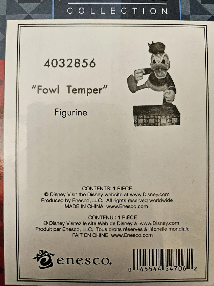Enesco Disney Traditions Donald Duck Sammelfigur "Fowl Temper" - Bild 4 von 4