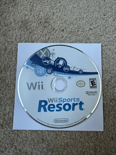 Wii Sports Resort (Nintendo Wii, 2009, Loose Disc Only)