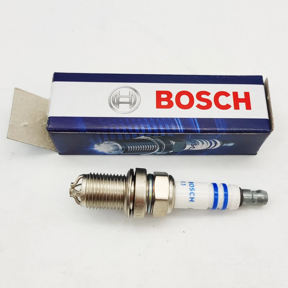 6Pcs Bosch Spark plugs FGR7DQP For 12120037607 BMW X5 E34 530i E39 540i E60 NEW Foto 2 de 4