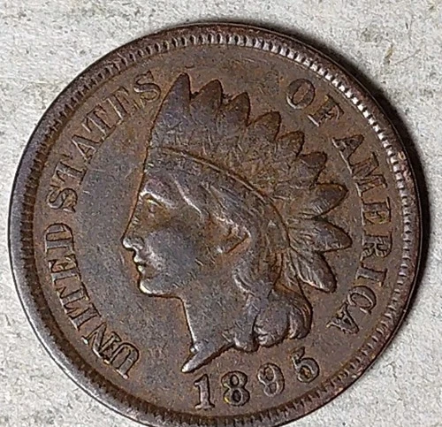 1895 Indian Head Cent / Very Fine VF / Low Shipping / Coin #I951
