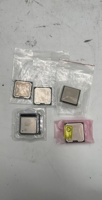 Intel Celeron Pentium 4 Dual Core CPU Processor Desktop Computer Parts Lot of 5