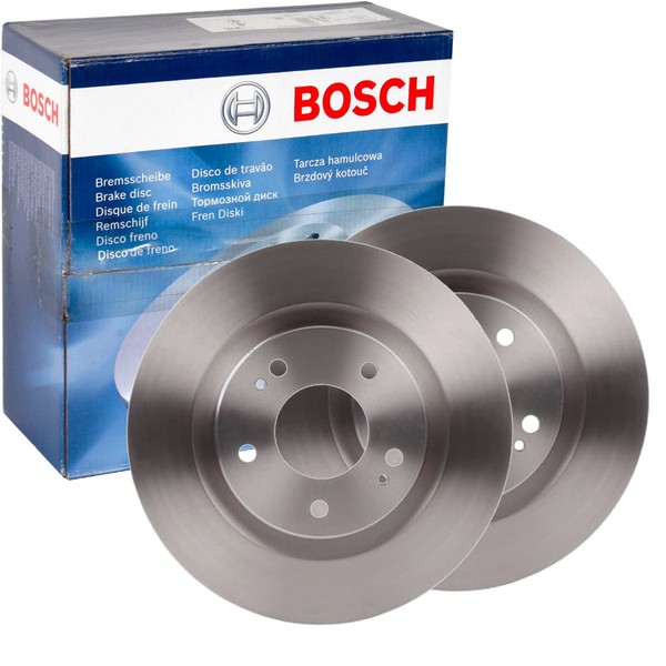 2X Bosch Bremsscheiben Ø290Mm Vorne Passend FÜR Mitsubishi Grandis-image