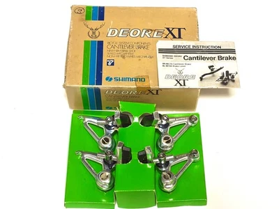 NOS Shimano Deore XT BR-MC70 Cantilever Brake Set F/R Box Manual Vintage MTB - Image 1 of 4