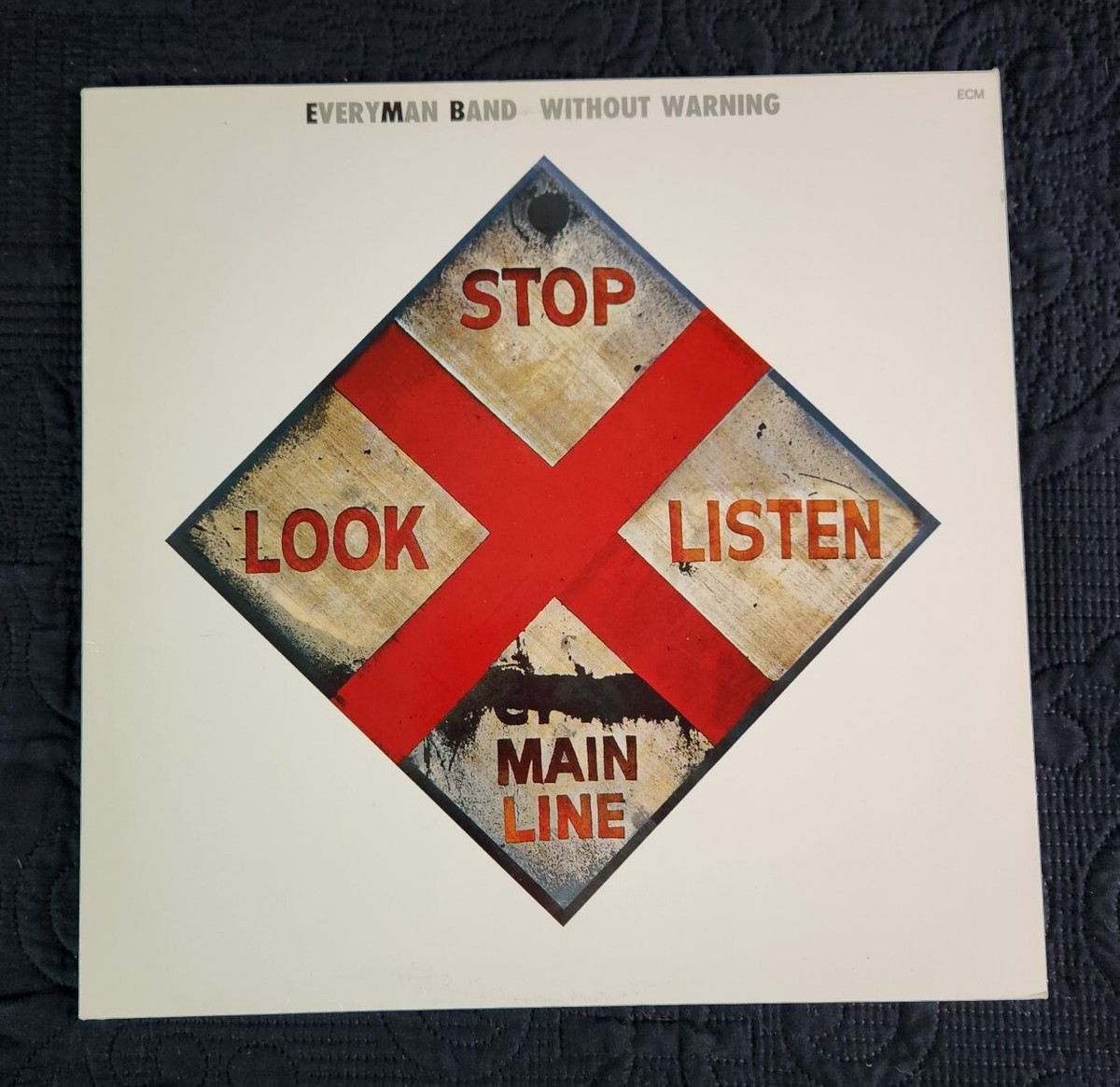 Everyman Band - Without Warning　Germany Everyman Band – Without Warning (EX) ECM 1290 Vinyl Record