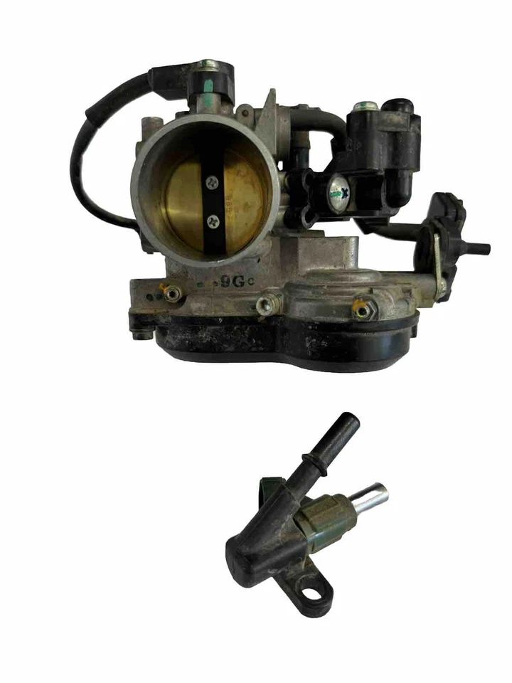 Kawasaki KX250F 2016 carrocería del acelerador con inyectores de combustible Foto 3 de 4