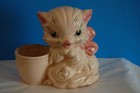 Hall Pink Cat Planter — photo 1