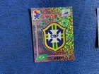 PANINI FRANCE 98 SOUT BRAZIL SHIELD N 15 RETRO BLUE PERFECT