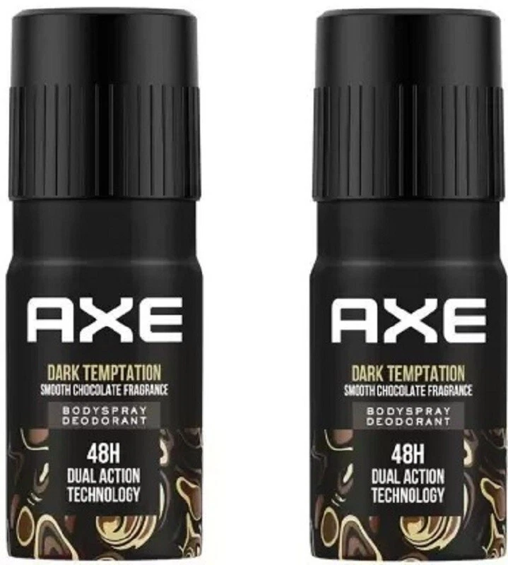 NEW AXE chocolate 2 Deodorant Spray For Men 300 ml Pack of 2 FREE SHIPPING