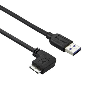 StarTech.com USB 3.0 Typ A auf Micro B Slim Kabel - USB3.0 A auf Micro B Stecker