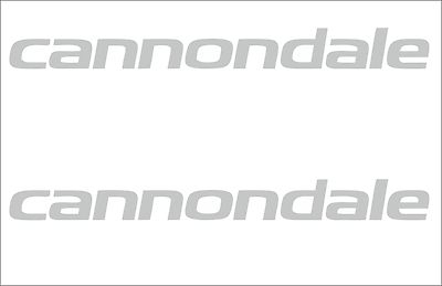 2 x Cannondale  Aufkleber 300 mm x 29 mm -viele Farben