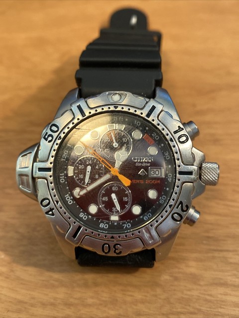 Citizen Eco Drive Divers Watch Promaster Aqualand 200m B741-h16463 Working for sale online | eBay