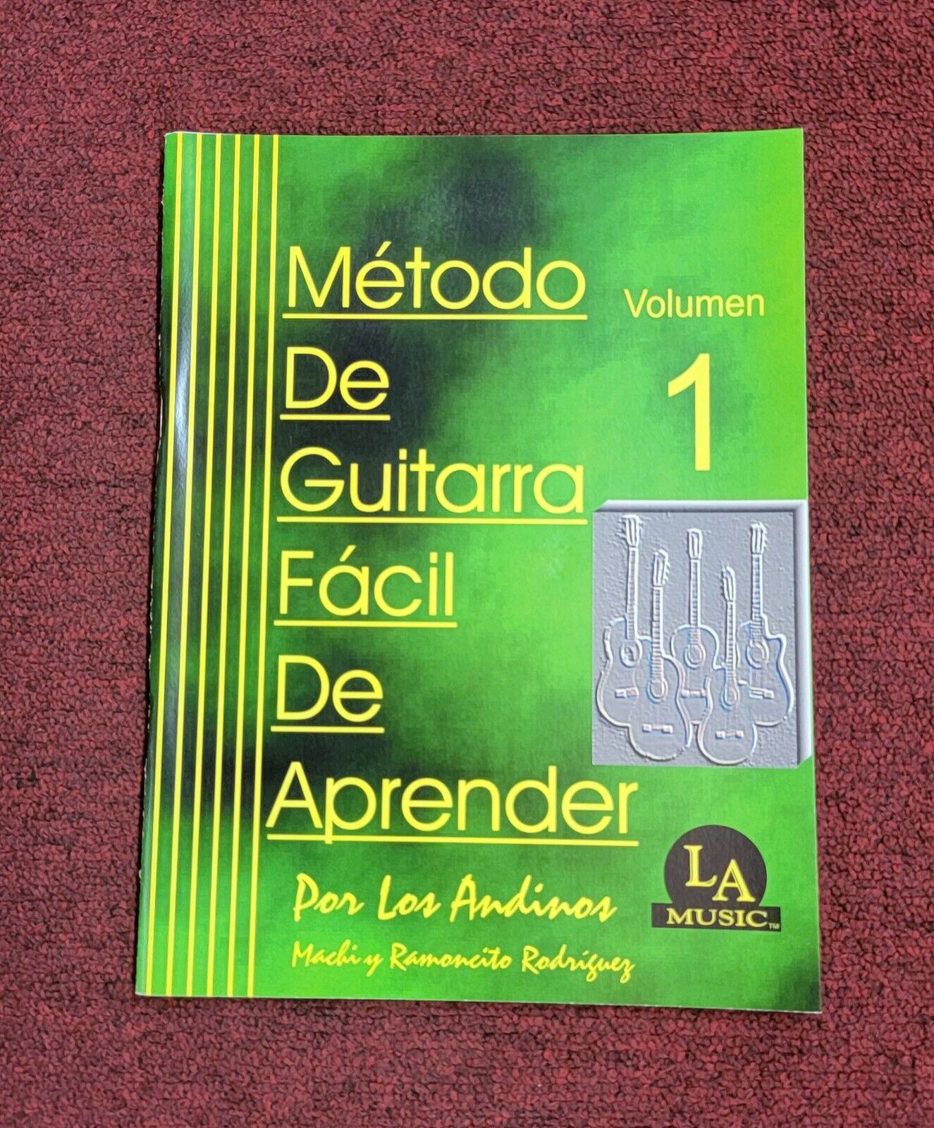 Academia Nos vemos bandera Libro Metodo De Guitarra Facil De Aprender Vol 1 | eBay