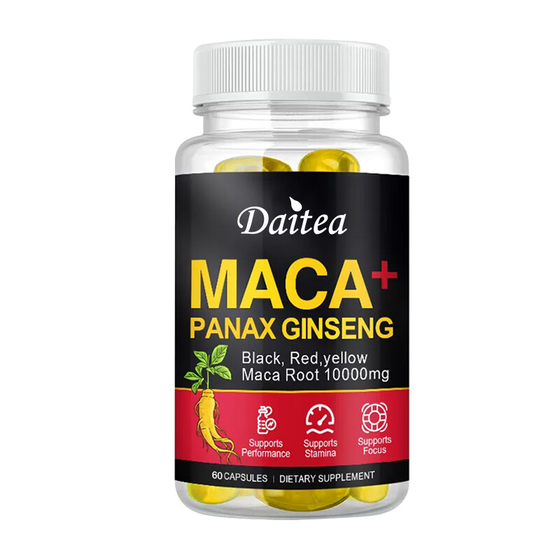 Maca Root Complex Male Enhancement Caps and Natural Testosteron Booster