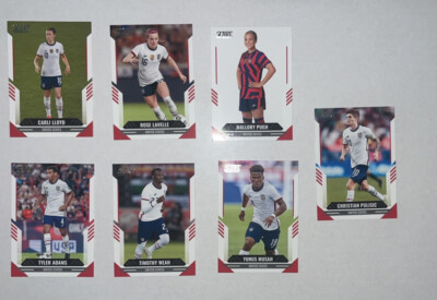 Panini FIFA Soccer 21/22 USA Full Team LOT 7