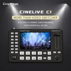 CineTreak CINELIVE C1 4-CH Video Switcher Multi Format Live Streaming Recording