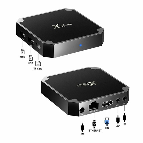 X96 Mini Android 9.0 Smart Tv Box Wifi 4K HD Lecture Multimédia 8G/16G - Photo 4/14