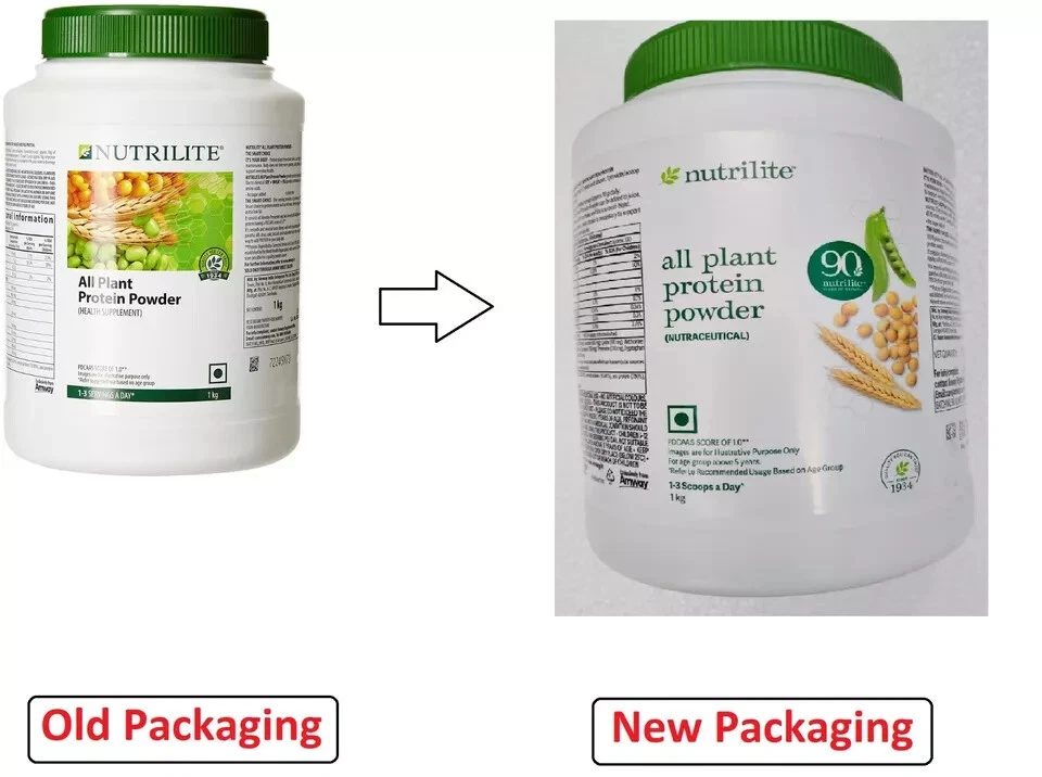 Amway Nutrilite All Plant Protein - 1 kg - FRESCO STOCK Foto 2 de 4