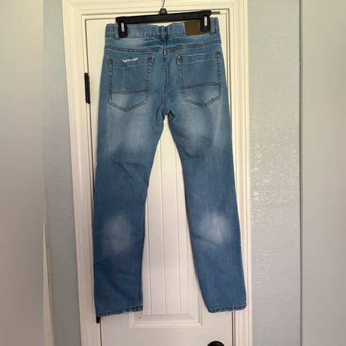 Tommy Hilfiger Jeans Boys Size 16 Blue Medium Wash Straight Leg Denim Adjustable - Picture 5 of 7