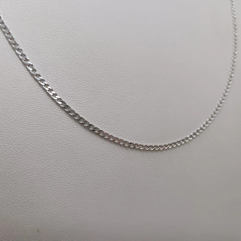 CATENA DA UOMO- UNISEX IN ARGENTO 925 A MAGLIA GRUMETTA DA 50 cm 4 GR. (0470) - Immagine 3 di 4