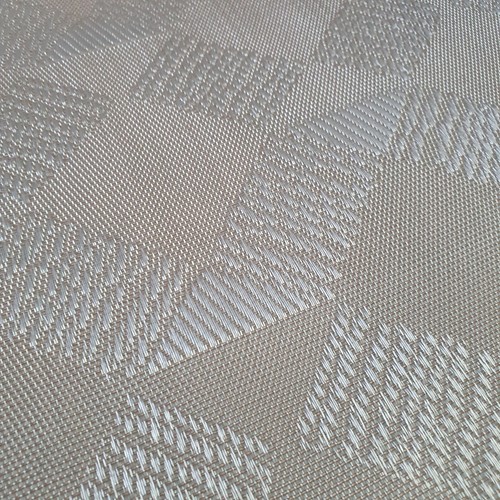 2 x Waterproof Woven Table Mats Modern Home Decor Washable Placemats Beige Pearl - Picture 5 of 9