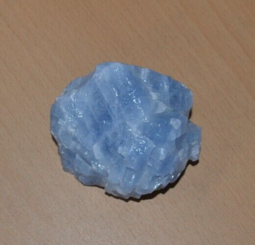 Edelstein blauer CALCIT, Rohstein, Halbedelstein - Bild 2 von 2